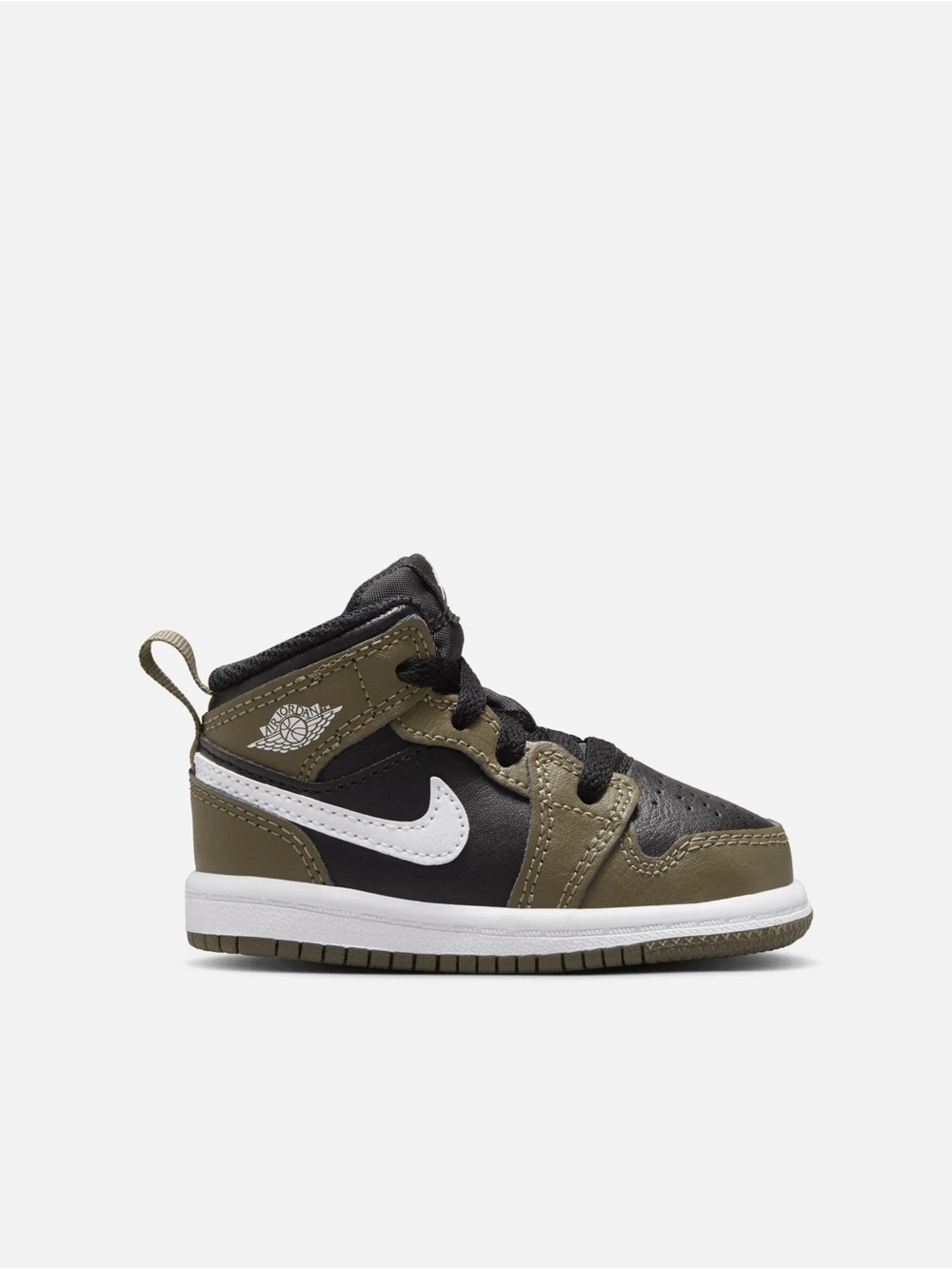 Jordan 1 Mid
Black Medium Olive